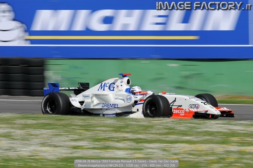 2008-04-26 Monza 1554 Formule Renault 3.5 Series - Giedo Van Der Garde